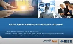 Online Loss Minimization for Electrical Machines