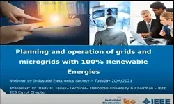 Planning and Operation of Grids and Microgrids with 100% Renewable Energies