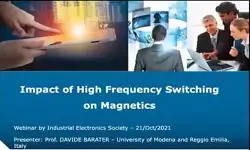 Impact of High Frequency Switching on Magnetics