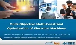 Multi Objective Multi Constraint Optimization of Electrical Machines
