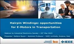 Hairpin Windings: Opportunities for E-Motors in Transportation