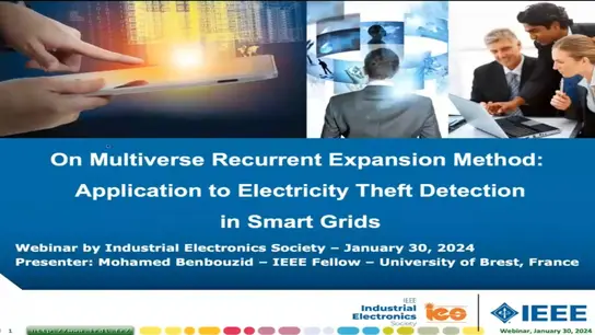 On Multiverse Recurrent Expansion Method: Application to Electricity Theft Detection in Smart Grids