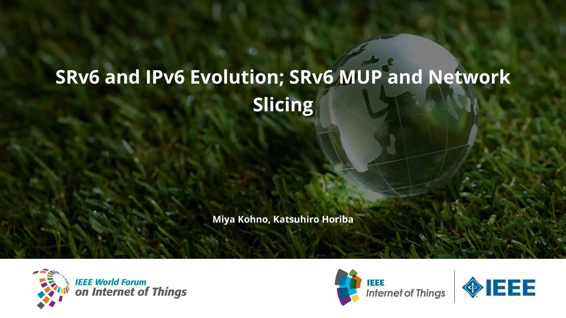 SRv6 and IPv6 Evolution; SRv6 MUP and Network Slicing