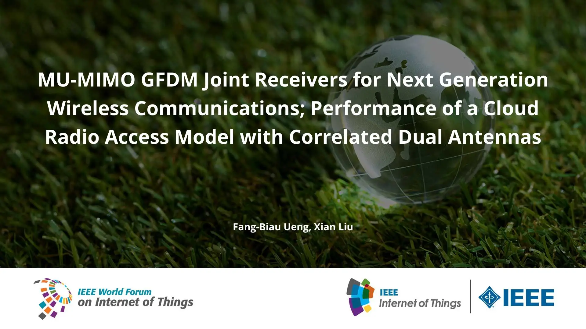 MU-MIMO GFDM Joint Receivers for Next Generation Wireless Communications; Performance of a Cloud Radio Access Model with Correlated Dual Antennas