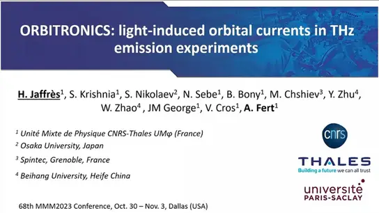 EA: Orbitronics: From Orbital Currents Created by Charge Currents to Creation by
Light or RF Excitation