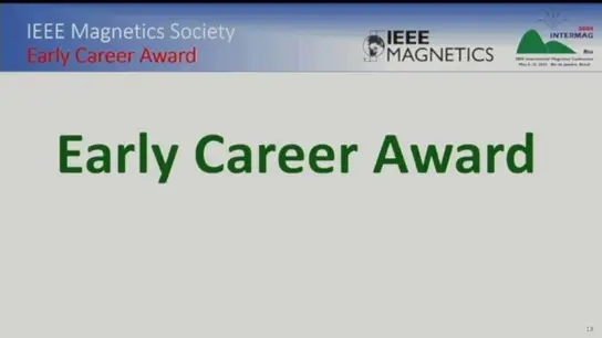 Magnetics Society Awards Ceremony Part 2
