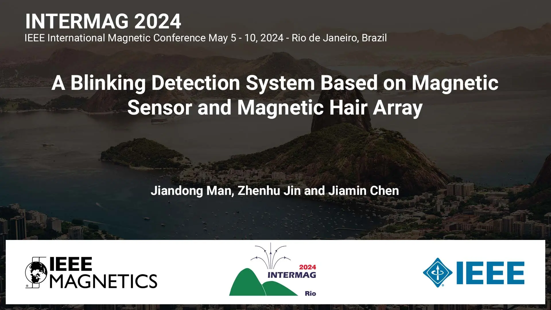 A Blinking Detection System Based on Magnetic Sensor and Magnetic Hair Array