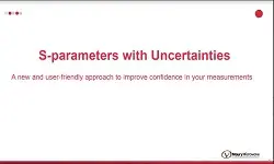 S-Parameters With Uncertainties Slides