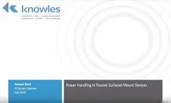 Power Handling in Passive Surfaced Mount Devices
