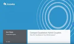 Compact Quadrature Hybrid Couplers. How Do You Balance Your Performance?