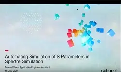 Automating Simulation of S-Parameters in Spectre Simulation