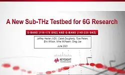 A New Sub-THz Testbed for 6G Research Video