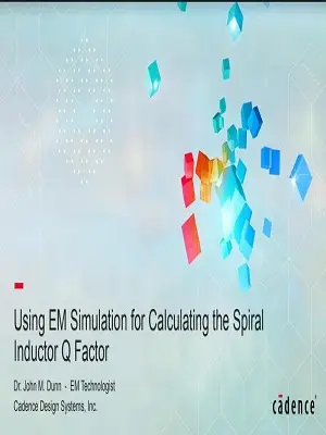 Using EM Simulation for Calculating the Spiral Inductor Q Factor Slides