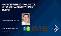 Advanced Methods to Analyze Ultra Wide Automotive Radar Signals Slides
