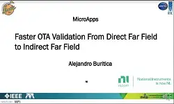 Faster OTA Validation from Direct Far Field to Indirect Far Field Video
