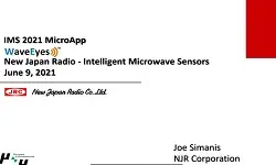 New Japan Radio - Intelligent Microwave Sensors Slides