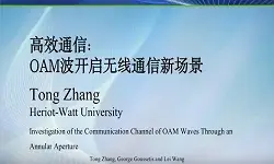 2023 IWS MVC 2nd Place - Investigation of the Communication Channel of OAM Waves Through an Annualr Aperture