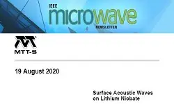 IEEE MTT-S Microwave Newsletter: August 2020