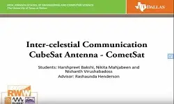 Inter Celestial Communication CubeSat Antenna CometSat