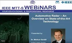 Automotive Radar An Overview on State of the Art Technology Video