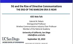 Advanced 5G and SATCOM Phased-Arrays Using Silicon Technologies: The End of the Marconi Era is Near Part 1 Slides