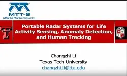 Portable Radar Systems for Life Activity Sensing, Anomaly Detection, and Human Tracking Video