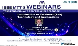 Introduction to (THz) Technology and Applications Part 1 Slides