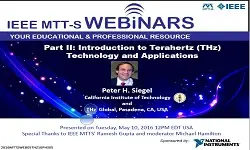 Introduction to (THz) Technology and Applications Part 2 Slides