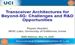 Transceiver Architectures for Beyond-5G: Challenges and R&D Opportunities Slides