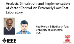 Analysis-Simulation and Implementation of Vector Control. An Extremely Low Cost Laboratory-Video