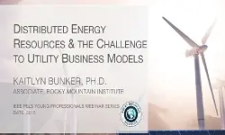 YP Webinar: Distributed Energy Resources and The Challenge To Utility Business Models Slides