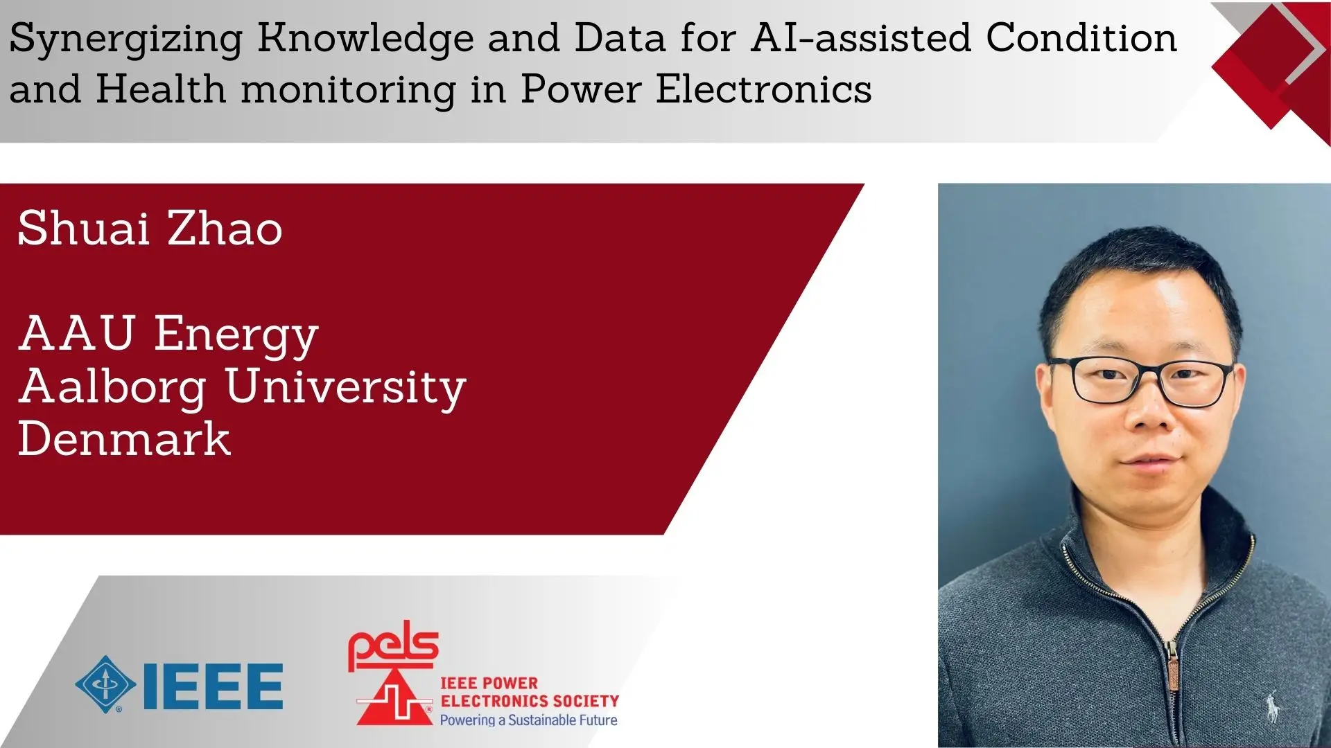 Synergizing Knowledge and Data for AI-assisted Condition and Health monitoring in Power Electronics-Video