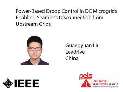 Power-Based Droop Control in DC Microgrids Enabling Seamless Disconnection from Upstream-Slides