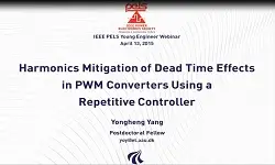 Harmonics Mitigation of Dead Time Effects in PWM Converters Using a Repetitive Controller Video