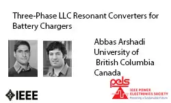 Three-Phase LLC Resonant Converters for Battery Chargers-Slides