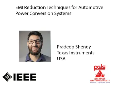 EMI Reduction Techniques for Automotive Power Conversion Systems-Slides