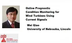 Online Prognostic Condition Monitoring for Wind Turbines Using Current Signals Slides