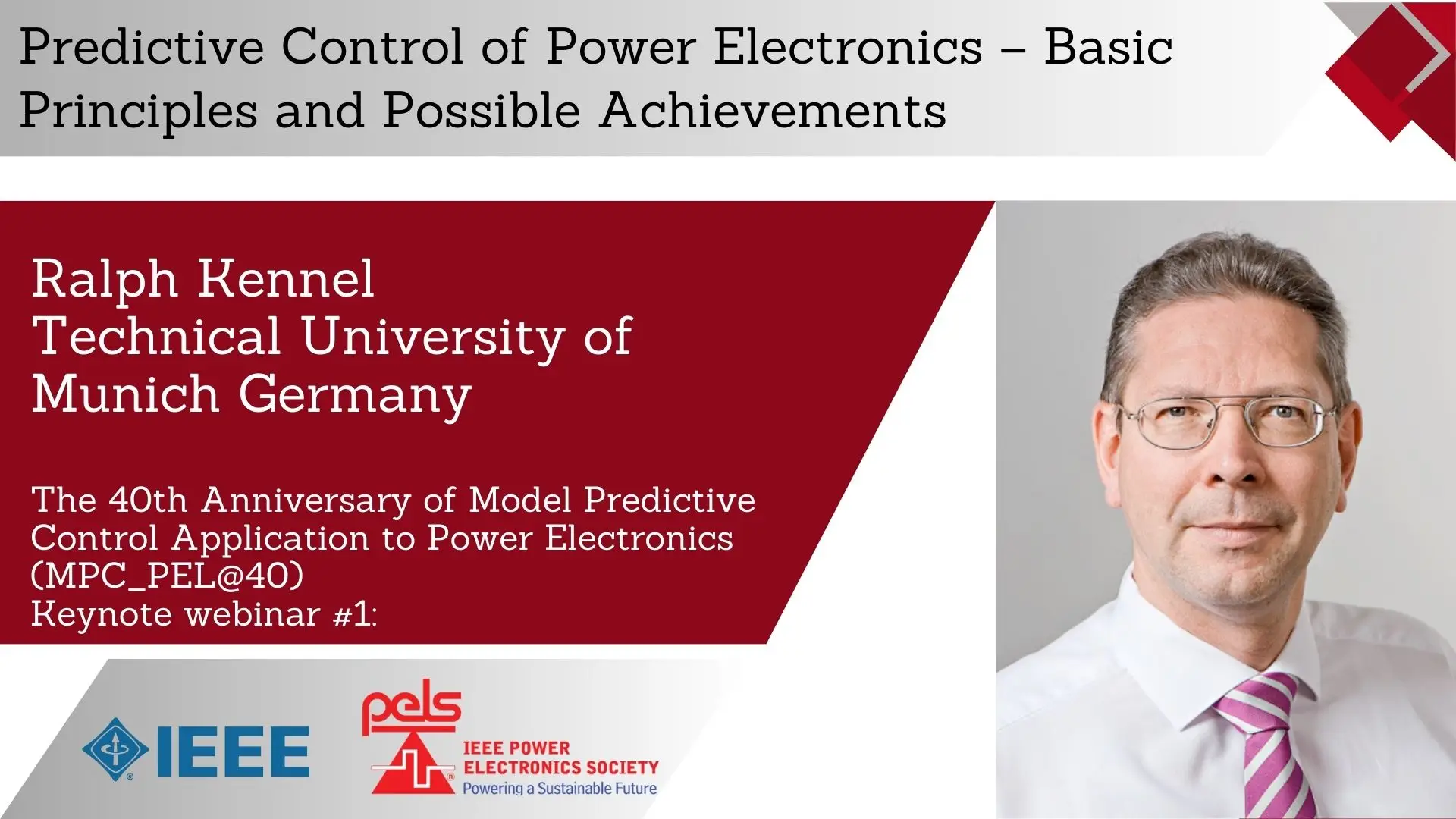 Predictive Control of Power Electronics - Basic Principles and Possible Achievements-Slides