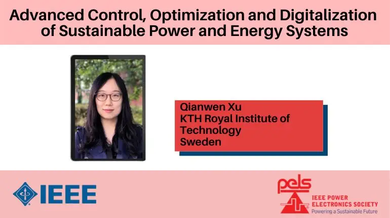 Advanced Control-Optimization and Digitalization of Sustainable Power and Energy Systems-Video