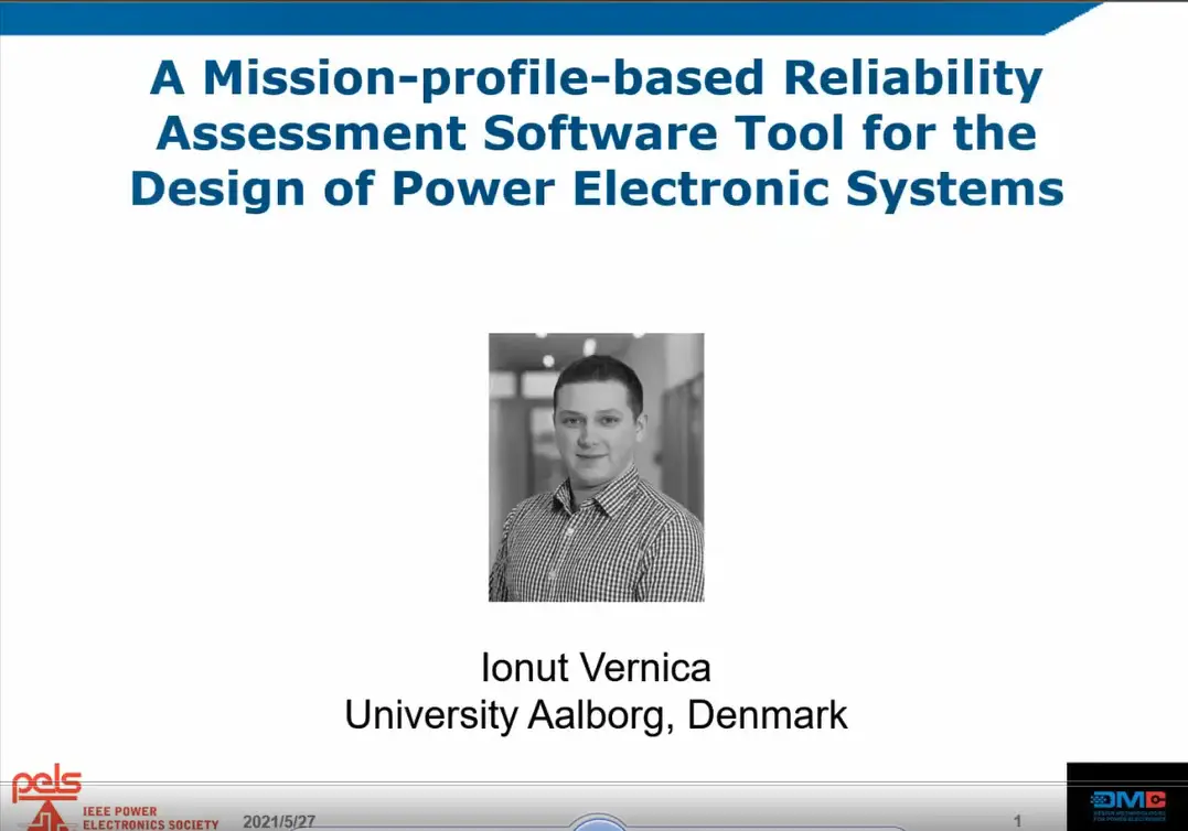 A Mission-profile-based Reliability Assessment Software Tool for the Design of Power Electronic Systems-Video