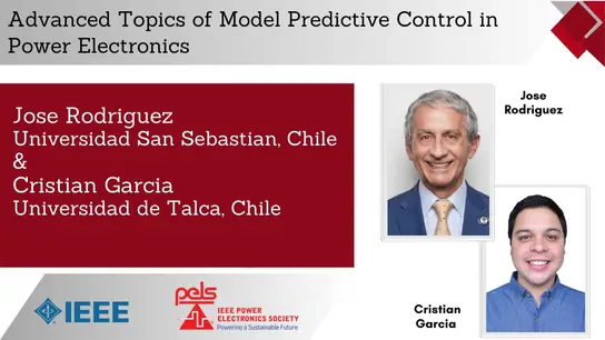 Advanced Topics of Model Predictive Control in Power Electronics-Slides