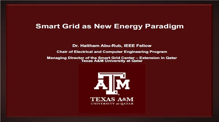 Smart Grid as New Energy Paradigm Video