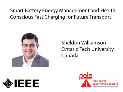 Smart Battery Energy Management and Health Conscious Fast Charging for Future Transport-Slides