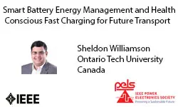Smart Battery Energy Management and Health Conscious Fast Charging for Future Transport-Slides