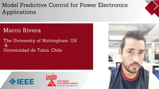 Model Predictive Control for Power Electronics Applications-Slides