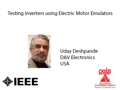 Testing Inverters with Electric Motor Emulators-Slides