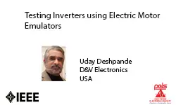 Testing Inverters with Electric Motor Emulators-Video