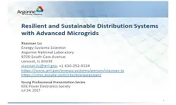 YP Webinar: Resilient and Sustainable Distribution Systems with Advanced Microgrids Slides