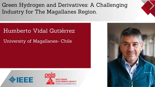 Green Hydrogen and Derivatives: A Challenging Industry for The Magallanes Region-Slides