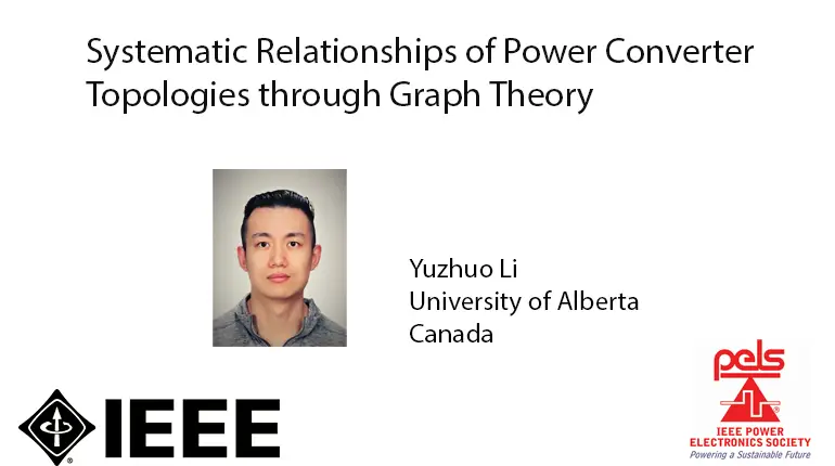 Systematic Relationships of Power Converter Topologies through Graph Theory-Video